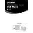 YAMAHA YST-MS50 Manual de Usuario